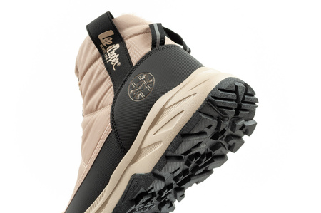 Lee Cooper Damen Winter-Wanderschuhe, Beige, Schwarz