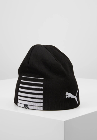 Puma Liga Wendemütze, Wendbare Wintermütze, Schwarz