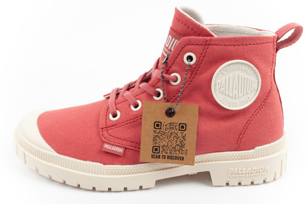Palladium Pampa SP20 High-Top-Stiefel für Damen, Ziegelrot