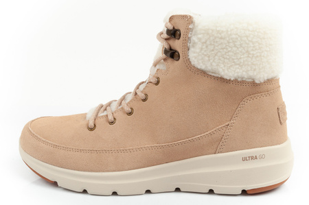Skechers Glacial Ultra-Woodlands Damen-Wintersportschuhe [16677/SND], Beige.