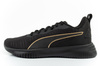 Puma Flyer Flex Sport-Schuhe Sneakers Damen leicht bequem schwarz