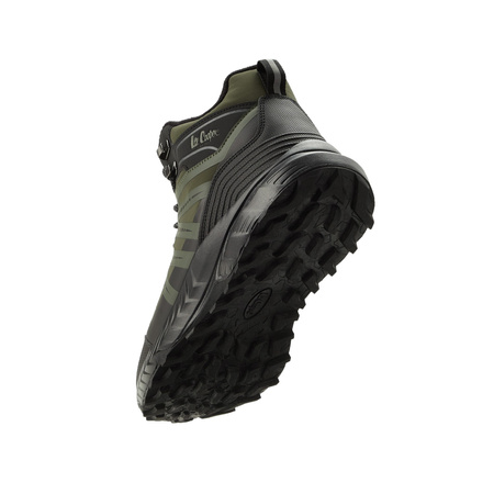 Lee Cooper Herren-Winter-Trekkingstiefel – gefüttert, wasserdicht, grün