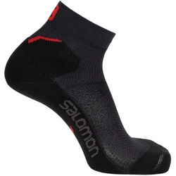 Salomon Speedcross Ankle Sportsocken [15865] zum Laufen 2PAK, schwarz.