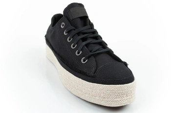 Converse Chuck Taylor Damen-Espadrille-Sneaker, modisch, schwarz, bequem