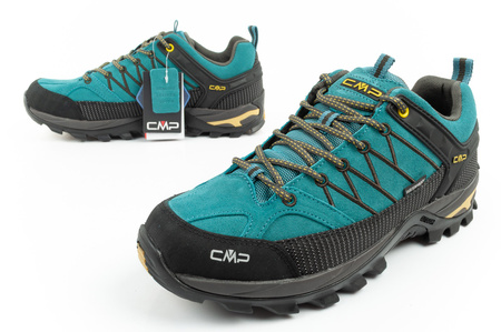 CMP Rigel Herren-Trekkingschuhe, wasserdicht, robust, blau