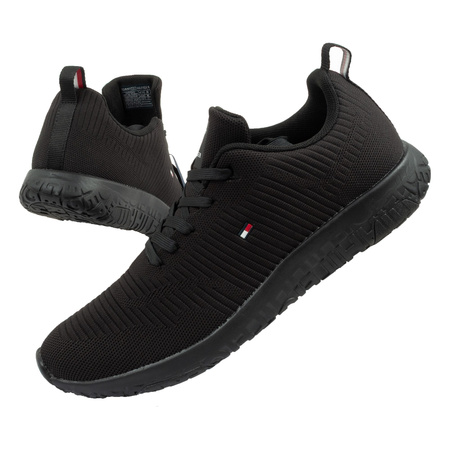 Tommy Hilfiger Corporate Sportschuhe Sneakers Herren schwarz Mode