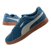 Puma Smash 3.0 Herren-Sneaker aus Leder, klassisch, modisches Blau