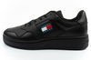 Tommy Hilfiger Herren-Sneaker TJM Retro Basket Ess, modisches Schwarz