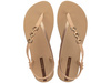 Ipanema Sandal Class Damen-Flip-Flops in Beige mit Gold