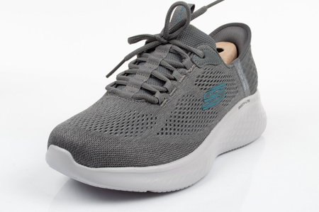 Skechers 232466/CCBL SLIP-INS Herren Sportschuhe, grau.