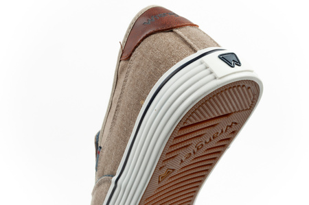 Wrangler Calypso Herren-Sneaker zum Hineinschlüpfen, Braun, Komfortabel