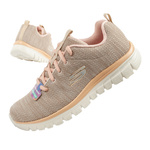 Skechers Graceful Twisted Fortune [12614/NTCL] Damen Sportschuhe, beige.
