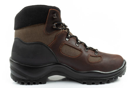 Grisport Herren-Wanderstiefel aus wasserdichtem Leder, Braun/Schwarz