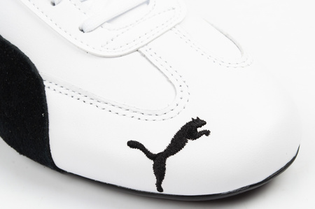 Puma Speedcat Herren-Sneaker aus schwarzem Leder