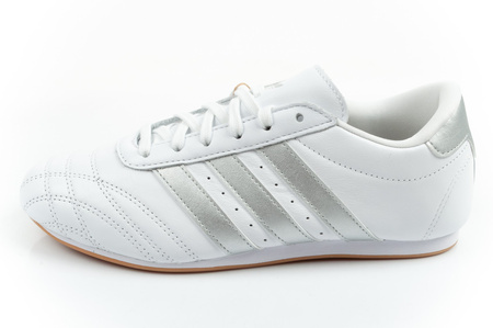 Adidas Taekwondo Lace Damen-Sneaker aus weißem Leder