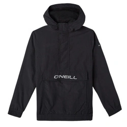 O'Neill Ridge Leichte Kinder-Windjacke mit Kapuze, Schwarz