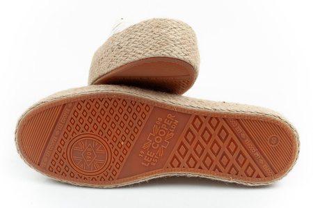 Lee Cooper Damen Espadrille Sneaker [LCW-25-02-3284L] Plateau, beige.