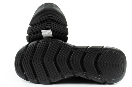 Skechers Bobs B Flex Herren-Sportschuhe, modisches Schwarz