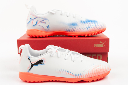 Puma Future 8 Play TT Kinder-Turfschuhe, Weiß