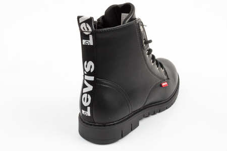 Levi's Mädchen-Ankle-Boots Pasadena SE, Schwarz, mit Reißverschluss