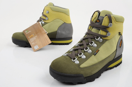 Aku Damen Ultralight Gore-Tex Wanderschuhe, Grau/Grün
