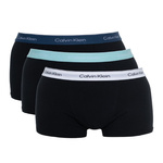 Calvin Klein Herren-Boxershorts „Relaxed“ – 3er-Pack, modisch, aus Baumwolle, schwarz