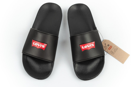 Sportliche Levi's Damen-Flip-Flops Bequeme und modische Schuhe in Schwarz