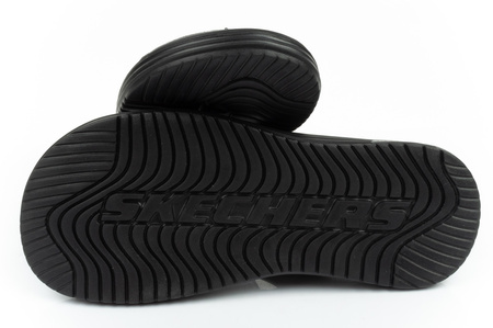 Skechers Proven Herren-Flip-Flops [204577 BLK], schwarz.