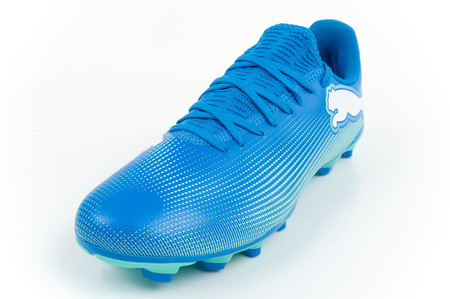 Puma Future 7 Play FG/AG Hyperlink Blue [107939 01] Fußballschuhe, blau.