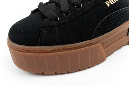 Puma Mayze Damen Sportschuhe Plateau Sneaker Schwarz Modisches Leder