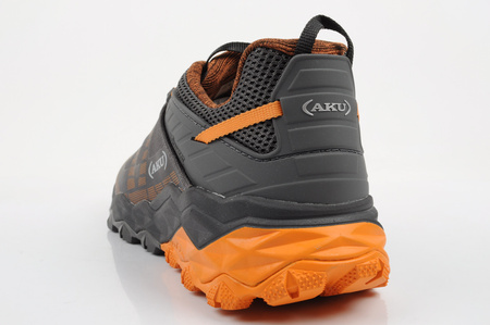 Aku Flyrock Vibram Wanderschuhe für Herren, strapazierfähiges Grau-Orange