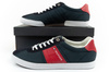 Tommy Hilfiger Herrenschuhe Sneakers modisch bequem marineblau [FM56821095 403]