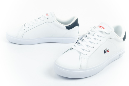 Herren Sportschuhe Lacoste Powercourt 125 1 SMA [749SMA0080407], weiß.