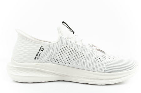 Skechers Slade Quinto Herren Slip-On Sportschuhe Weiß SLIP-INS