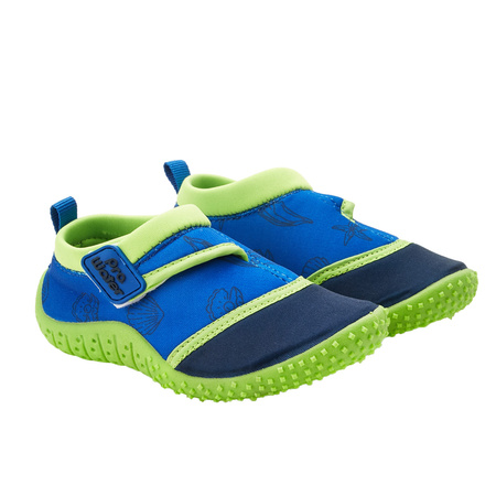 ProWater Kinder-Wasserschuhe, schnelltrocknend, rutschfest, blau und grün