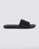 Rider Herren-Flip-Flops mit sportlichem Design, bequeme schwarze Hausschuhe