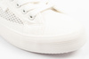 Lee Cooper Damen-Sneaker, durchbrochenes Muster, weiß, bequem, Sommerschuhe