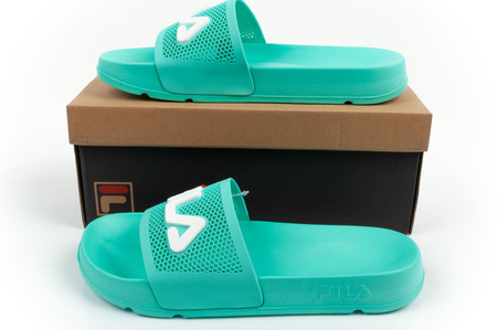 Fila Damen Morro Sportliche Flip-Flops – Bequeme grüne Badeschuhe