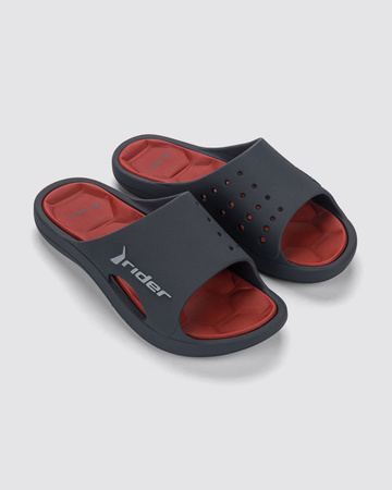 Rider Bay XIV AD Herren-Sport-Flip-Flops, bequeme graue Hausschuhe