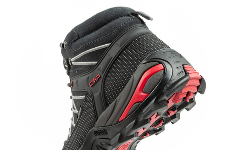 CMP Rigel Herren-Wanderschuhe aus Leder, strapazierfähig, wasserdicht, Overknee, Grau