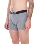 Levi's Boxershorts 3er-Pack, graue Baumwoll-Boxershorts für Herren