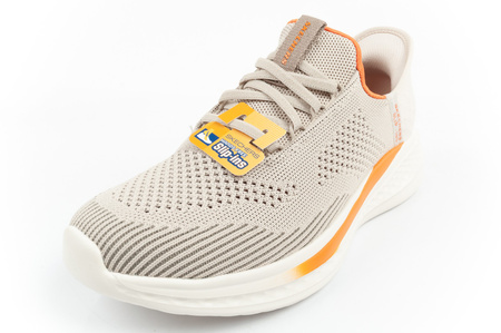 Skechers Slade Quinto Herren Slip-On Sportschuhe Beige SLIP-INS [210810/SND]
