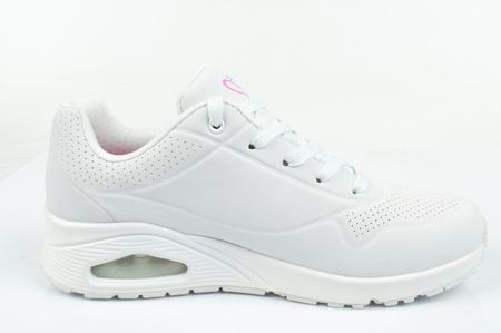 Skechers Uno Damen-Sportschuhe [177981/WMLT] weiß.