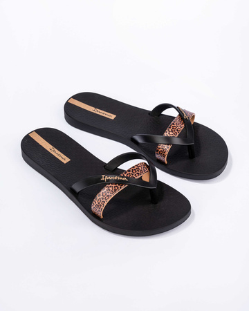 Ipanema Kirei Damen-Flip-Flops, modisch und bequem, Schwarz – perfekt für den Strand