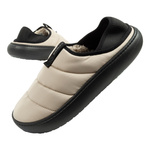 Crocs Classic Puff Moc Hausschuhe für Herren, Beige
