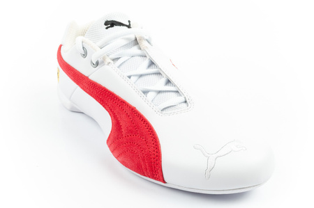 Puma Herren-Sportschuhe Ferrari Future Cat, weiß, Naturleder, modisch