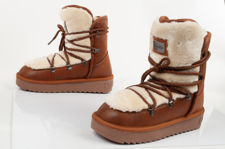D.Franklin Damen-Winterschuhe [DFSH370005-CAME], braun.