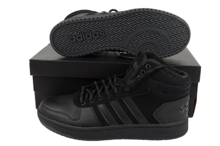 Adidas Hoops 2.0 Herren Sportschuhe [B44621] Schwarz.