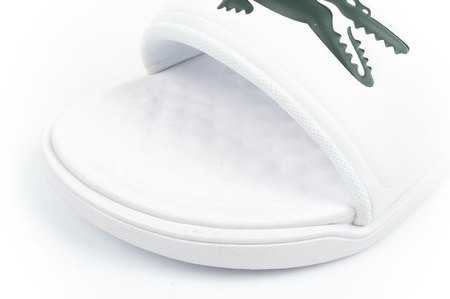 Lacoste Croco Dualiste Herren-Flip-Flops [201R5] weiß.