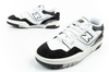 New Balance 550 Kinder-Sportschuhe, Leder-Sneaker, modisch, Schwarz-Weiß